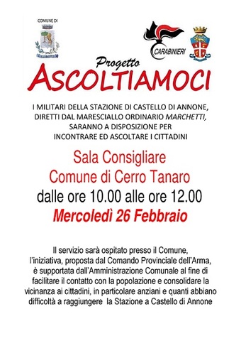 Progetto "Ascoltiamoci"
